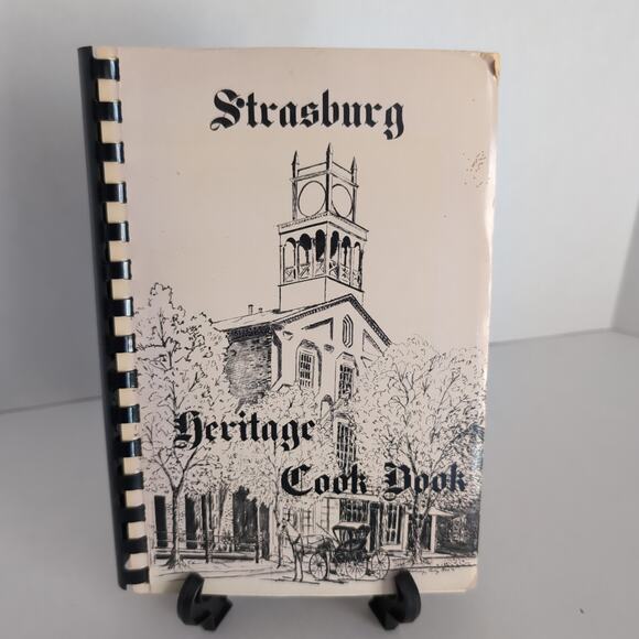 Strasburg Heritage Society Cookbook Favorite Recipes Pennsylvania - Picture 1 of 12